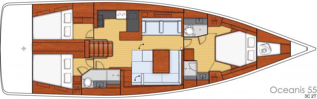 Océanis 55 - Photo 8 Bénéteau