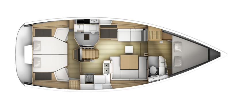Sun Odyssey 41 DS - Photo 6