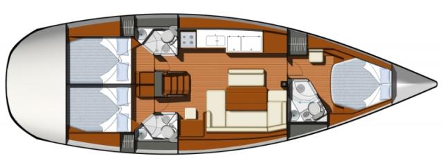 Sun Odyssey 44i - Photo 8 Jeanneau 