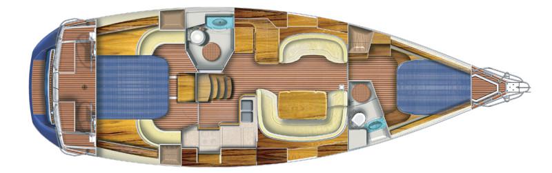 Sun Odyssey 45 - Photo 16 Jeanneau 