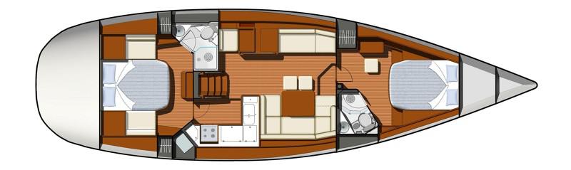 Sun Odyssey 50 DS - Photo 9 Jeanneau 