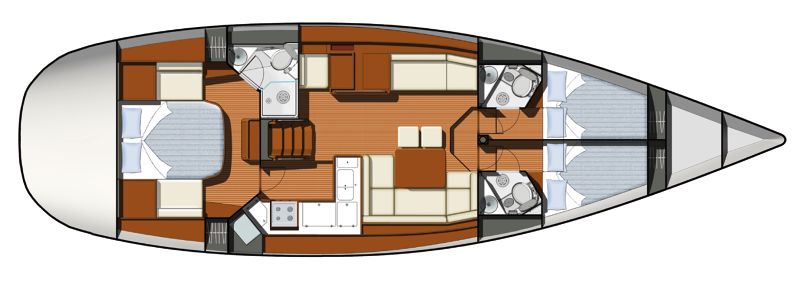 Sun Odyssey 50 DS - Photo 11 Jeanneau 